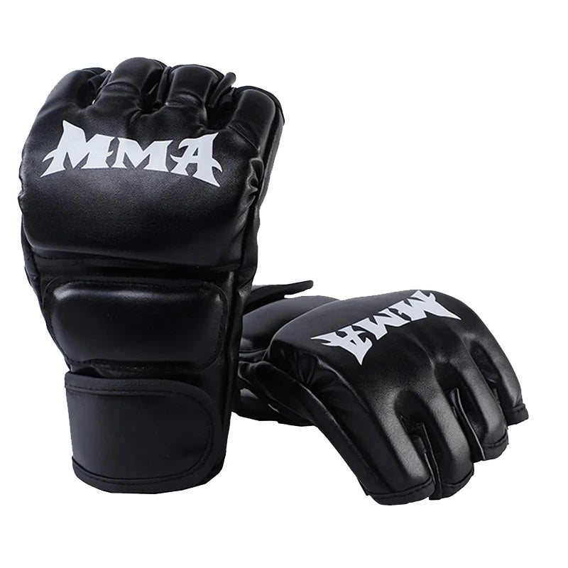 Guantillas MMA – Guantes sin dedos para entrenamiento de boxeo, Kickboxing y Muay Thai