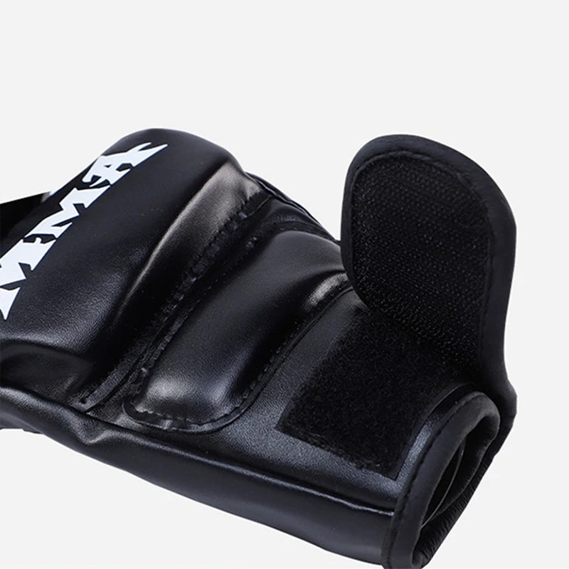 Guantillas MMA – Guantes sin dedos para entrenamiento de boxeo, Kickboxing y Muay Thai