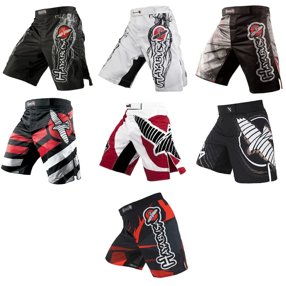 Shorts de boxeo MMA Black Dragon – Transpirables, ideales para entrenamiento en Kickboxing y Muay Thai