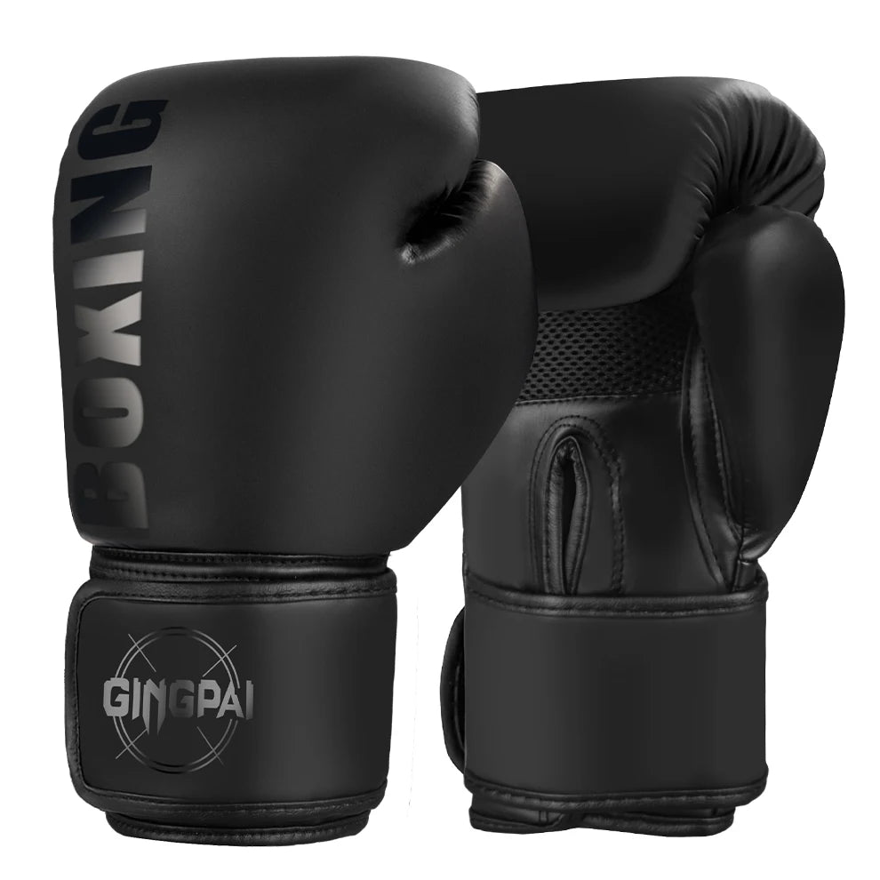 Guantes de boxeo profesionales – Disponibles en 6, 8, 10 y 12 oz, ideales para Sanda, Muay Thai y MMA